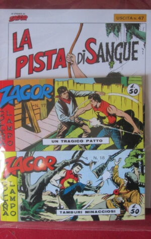 ZAGOR STRISCE ANASTATICHE USCITA 47 [MV19H]