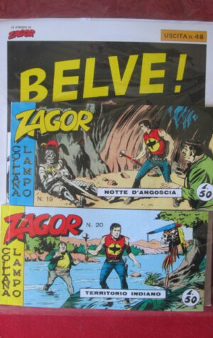 ZAGOR STRISCE ANASTATICHE USCITA 48 [MV19H]