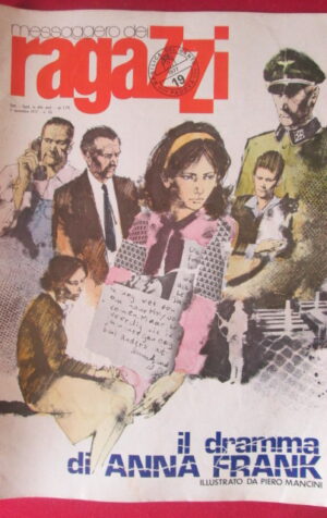 MESSAGGERO DEI RAGAZZI 19 1977 ANNA FRANK A FUMETTI  [H025]