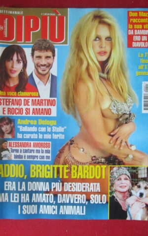 DIPIU 1 2026 NUMERO STORICO SU MORTE BRIGITTE BARDOT [C91]