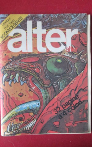 ALTER ALTER 1 1980 INSERTO SETGIO TOPPI  [G99N12]