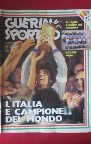 GUERIN SPORTIVO 28 1982 ITALIA CAMPIONE DEL MONDO ZICO  [G99N12]