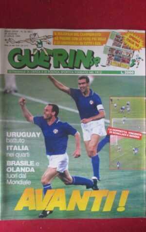 GUERIN SPORTIVO 26 1990 MILLA KLINSMANN TOTO SCHILLACI [G99N12]