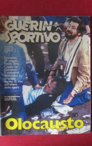 GUERIN SPORTIVO 23 1985 STRAGE FINALE DELL COPPA DEI CAMPIONI BRUXELLES [G99N12]