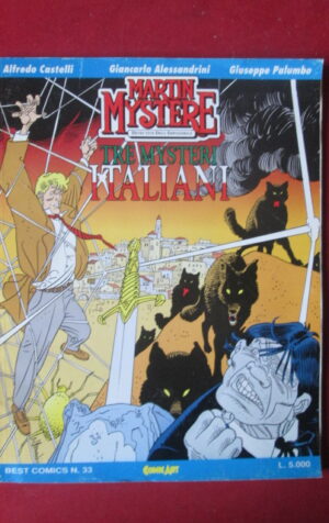 MARTIN MYSTERE 33 TRE MYSTERI ITALIANI COMIC ART  [G99N13]