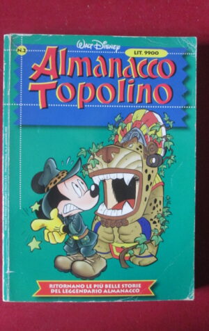ALMANACCO TOPOLINO 2 1999 RISTAMPE WALT DISNEY  [G99N13]