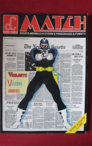 MATCH 1 1985 RIVISTA STORIE A FUMETTI LABOR COMICS   [G99N13]