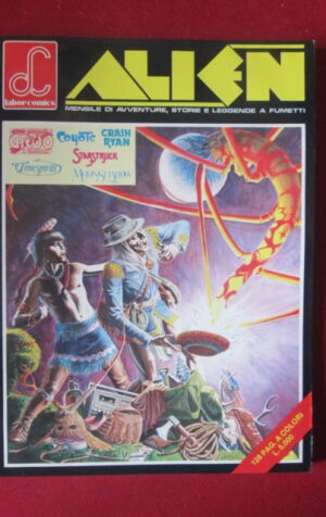 ALIEN 1 1985 RIVISTA STORIE A FUMETTI LABOR COMICS   [G99N13]