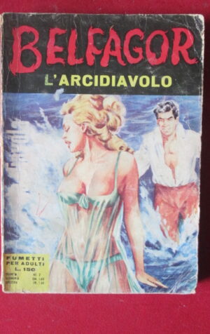 BELFAGOR L'ARCIDIAVOLO 43 1969 FUMETTO EROTICO EDIZIONI ERREGI -DISCRETO [SIT22]