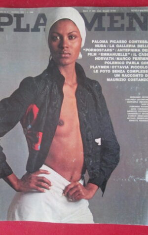 PLAYMEN 8 1974 ANTEPRIMA FILM EMMANUELLE PALOMA PICASSO OTTAVIA PICCOLO [SIT21]