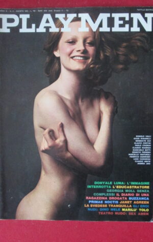 PLAYMEN 8 1972 DONYALE LUNA GEORGIA MOLL JANET AGREEN MARILU TOLO [SIT21]