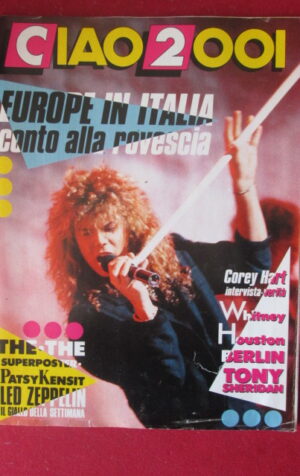 CIAO 2001 10 1987 POSTER PATSY KENSIT WHITNEY HOUSTON LED ZEPPELIN [G103A]