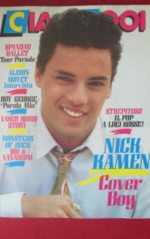 CIAO 2001 35 1987 NICK KAMEN SPANDAU BALLET VASCO ROSSI BOY GEORGE [G103A]