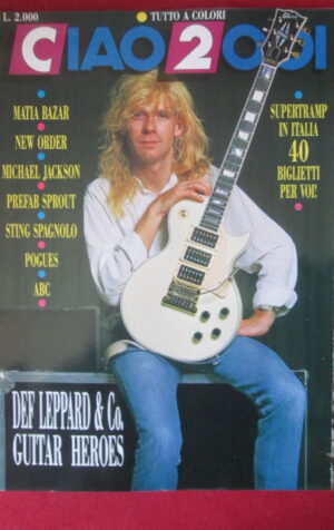 CIAO 2001 13 1988 POSTER RAF & INXS MATIA BAZAR MICHAEL JACKSON  [G103A]