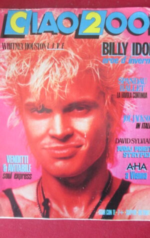 CIAO 2001 48 1986 BILLY IDOL SPANDAU BALLET DAVID SYLVIAN A-HA [G103A]