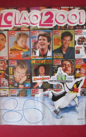 CIAO 2001 1 1986 KISS SADE THE CARS WATERBOYS PAOLO CONTE [G103A]