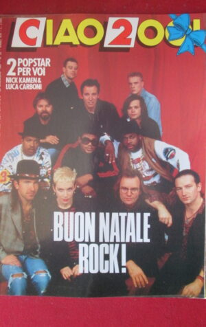 CIAO 2001 52 1987 POSTER NICK KAMEN LUCA CARBONI MICHAEL JACKSON [G103A]