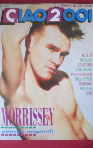 CIAO 2001 19 1988 MORRISEY JONI MITCHELL IRON MAIDEN BRIAN ENO PATI SMITH [G103A