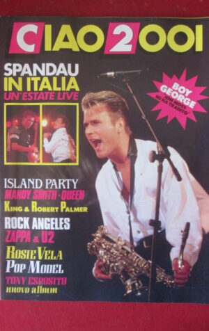 CIAO 2001 34 1987 SPANDAU BALLET BOY GEORGE FRANK ZAPPA U2 [G103A]