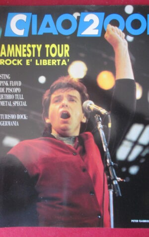 CIAO 2001 35 1988 PETER GABRIEL STING PINK FLOYD JETHRO TULL  [G103A]