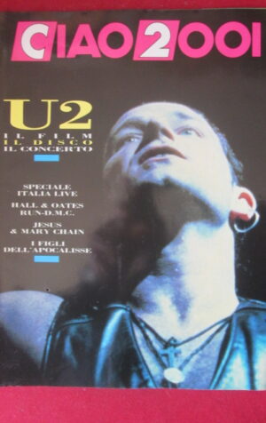 CIAO 2001 33-34 1988 U2 HALL & OATES JESUS MARY CHAIN RUN DMC [G103A]