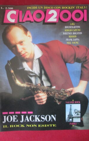 CIAO 2001 24 1988 POSTER TERENCE TRENT D'ARBY JOE JACKSON A-HA ZAPPA [G103A]