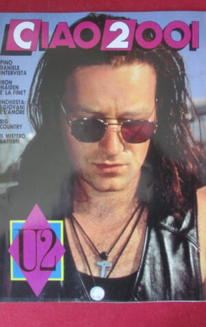 CIAO 2001 41 1988 U2 PINO DANIELE LUCIO BATTISTI IRON MAIDEN BIG COUNTRY [G103A]
