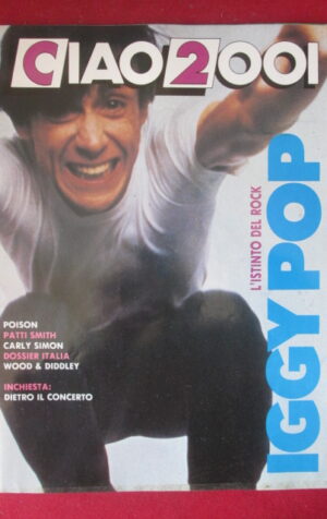 CIAO 2001 38 1988 IGGY POP POISON PATTI SMITH CARLY SIMON PRINCE [G103A]