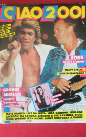 CIAO 2001 15 1986 WHAM LUCA CARBONI STING JEAN MICHEL JARRE HEAVY METAL [G103A]