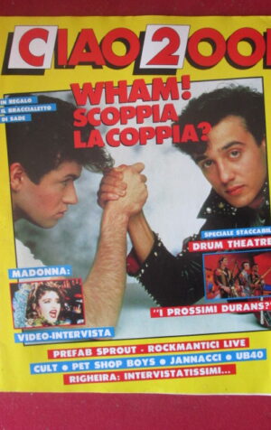 CIAO 2001 10 1986 MADONNA - WHAM PREFAB SPROUT RIGHEIRA CULT UB40 [G103A]
