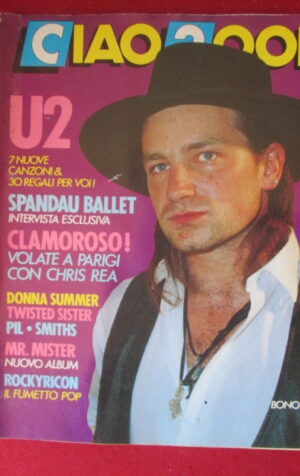 CIAO 2001 44 1987 DONNA SUMMER SPANDAU BALLET MR MISTER BONO VOX [G103B]
