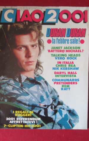 CIAO 2001 49 1986 DURAN DURAN JANET JACKSON TALKING HEADS DARYL HALL [G103B]