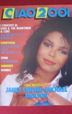 CIAO 2001 47 1987 JANET JACKSON STING MINA ECHO & THE BUNNYMEN [G103B]