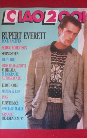 CIAO 2001 50 1987 RUPERT EVERETT SPRINGSTEEN BILLY JOEL INXS [G103B]