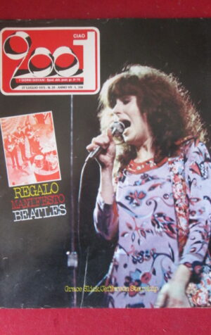 CIAO 2001 29 1975 GRACE SLICK JEFFERSON STARSHIP JUNIE RUSSO [G103B]