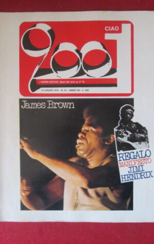 CIAO 2001 27 1975 JAMES BROWN ELTON JOHN VELVET UNDERGROUND QUEEN [G103B]