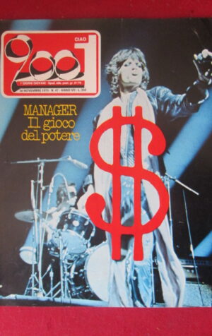 CIAO 2001 47 1975 MILLE JACKSON GOBLIN COCCIANTE BRANDUARDI BUNNIE FOY  [G103B]