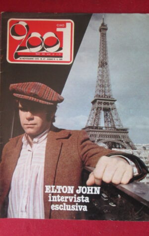 CIAO 2001 47 1978 ELTON JOHN QUINCY JONES TULLIO DE PISCOPO PETER TOSH [G103B]