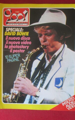 CIAO 2001 40 1984 POSTER DAVID BOWIE POOH LITTLE STEVEN MOTORHEAD [G103B]