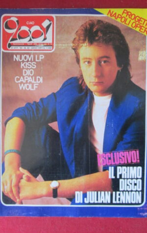 CIAO 2001 42 1984 POSTER JOHN LENNON - KISS BRIEN ENO JULIAN LENNON  [G103B]