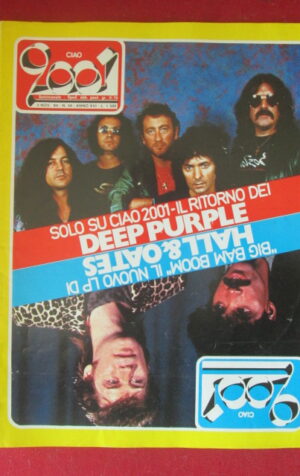 CIAO 2001 44 1984 POSTER DEEP PURPLE HALL & OATES PAT METHENY U2 [G103B]
