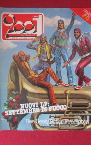 CIAO 2001 36 1978 BEE GEES PETER FRAMPTON ZUHIM METHA ERIC CLAPTON [G103B]