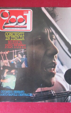 CIAO 2001 35 1978 POSTER PAUL MCCARTNEY & LINDA BOB SEGER ELVIS PRESLEY [G103B]