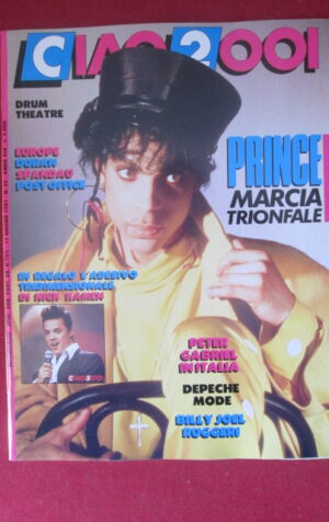 CIAO 2001 25 1987 POSTER DRUM THEATRE GARI TARN PRINCE DURAN DEPECHE MODE [G103B