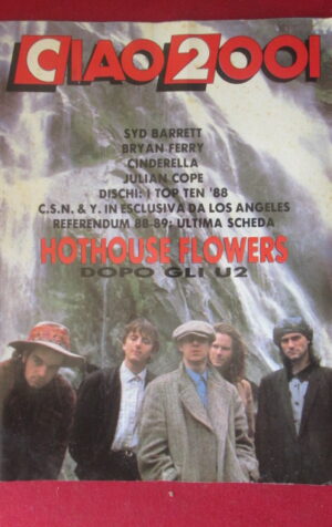 CIAO 2001 52 1988 HOTHOUSE FLOWERS SYD BARRETT BRYAN FERRY CINDERELLA [G103B]
