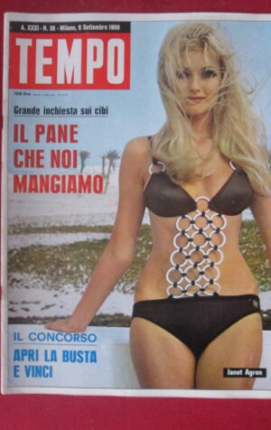 TEMPO 36 1969 JANET AGREN MERCEDES C 111 VW PORSCHE 914 [TR21]