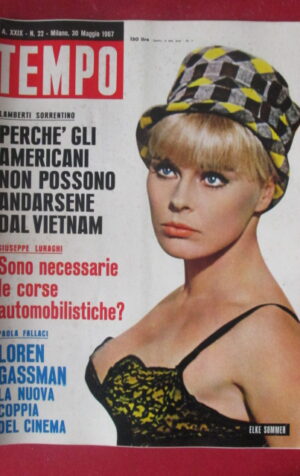 TEMPO 22 1967 ELKE SOMMER SOFIA LOREN GASSMAN BANDITI SARDI NUORO [TR21]