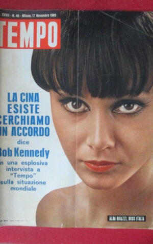 TEMPO 46 1965 ALBA RIGAZZI SOPHIA LOREN CHARLIE CHAPLIN PETER O'TOOLE [TR21]