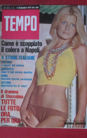 TEMPO 36 1973 INGEBORG SORENSEN - SPECIALE PABLO PICASSO MARIA VOLONTE [TR21]
