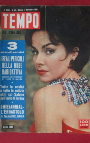 TEMPO 45 1961 MARA LANE JEAN PAUL BELMONDO ANNIE GIRARDOT  [TR21]